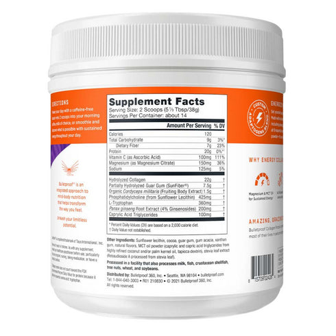 Kollagen Prótein með orkublöndu